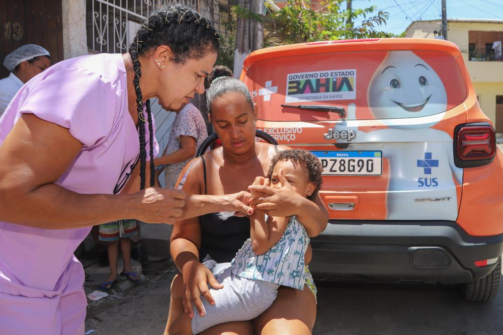 Com a participação do carro do Zé Gotinha, campanha de multivacinação tem início em Lauro de Freitas 