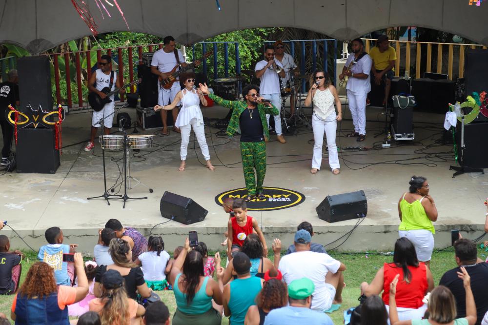 EcoFolia 2024: às vésperas do carnaval, Magary Lord anima foliões no Parque Ecológico