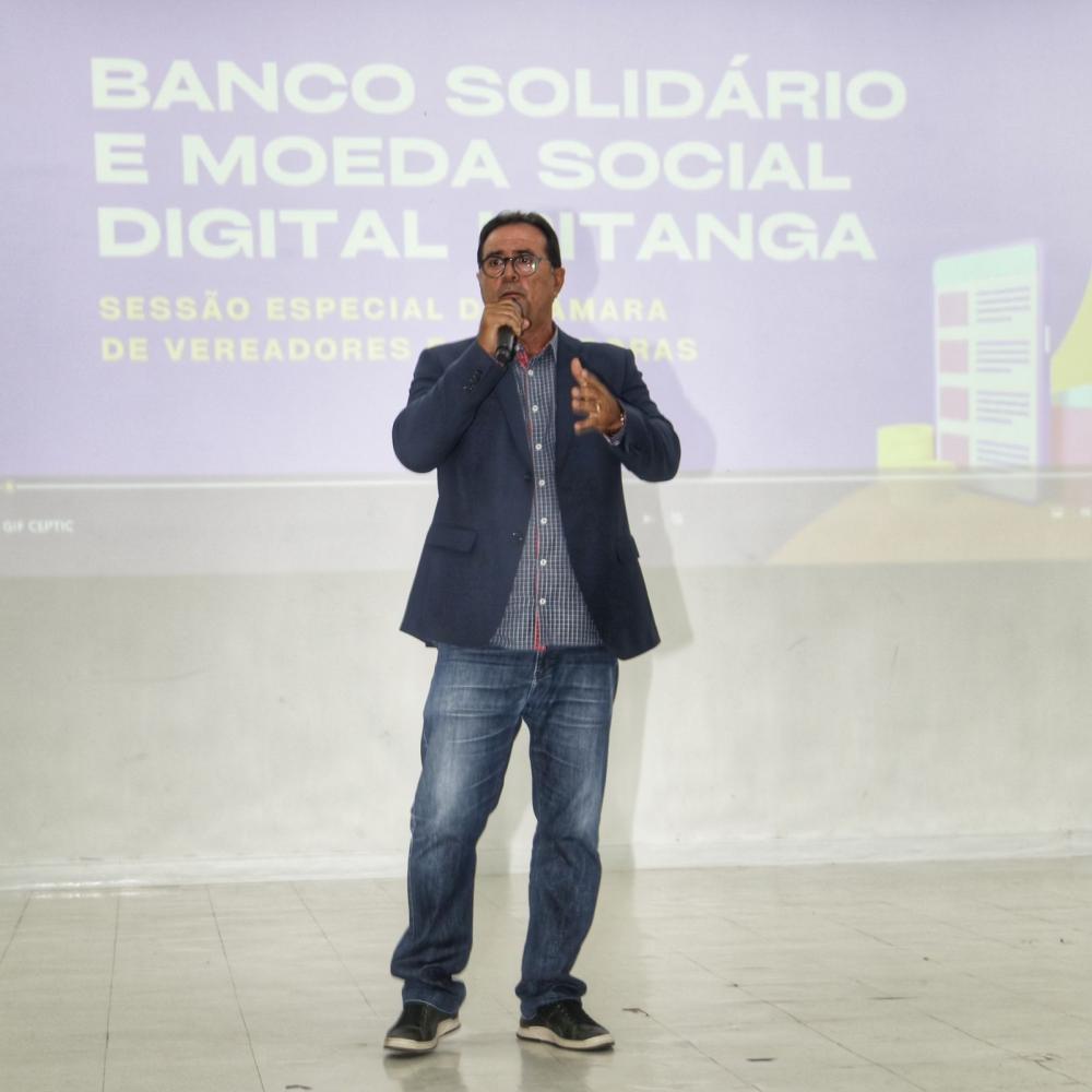 Dr. Vidigal Cafezeiro participa da sessão especial  sobre o Banco Solidário e a moeda social digital Ipitanga