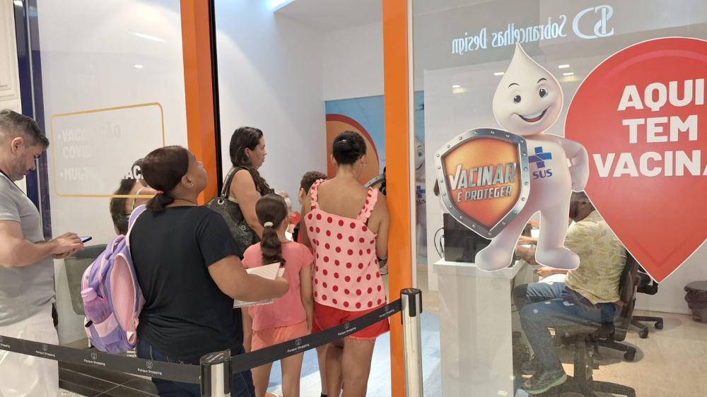Em Lauro de Freitas, shopping tem vacinação contra Dengue neste sábado (09)
