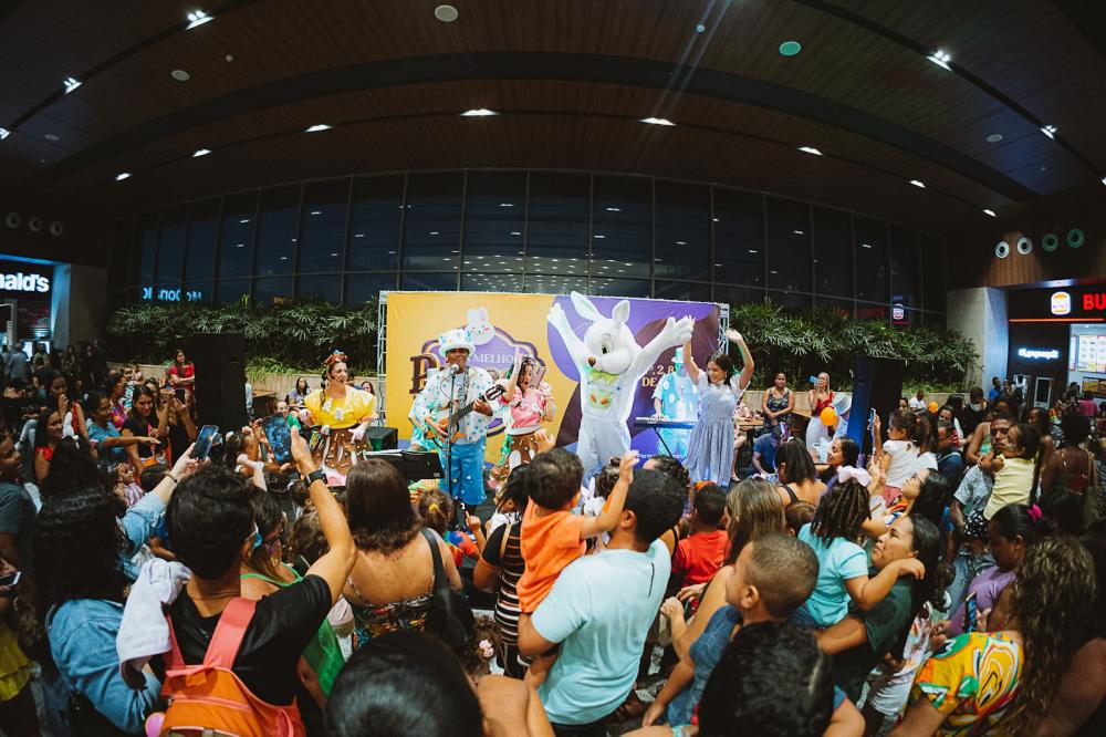Páscoa no Parque Shopping Bahia tem shows, oficina de ovos de chocolate e encontro com Coelhinho