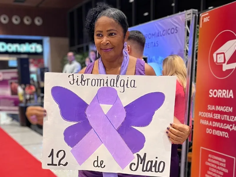 Conscientização sobre fibromialgia é tema de evento em shopping de Lauro de Freitas neste sábado (18)