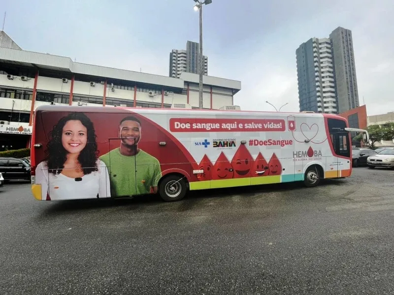 Hemóvel vai estar no Parque Shopping Bahia a partir desta sexta (19); Saiba como doar sangue