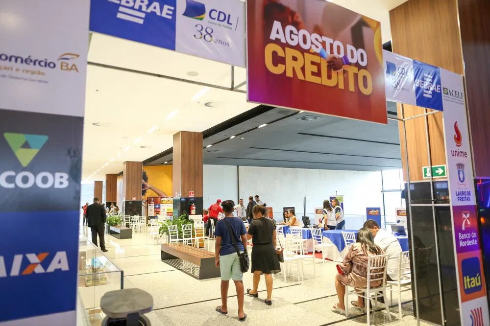 "Agosto do Crédito": 2° edição começa nesta quarta-feira (14), em Lauro de Freitas 
