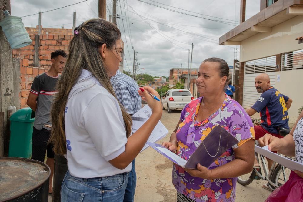 SEDUR Lauro de Freitas inicia cadastramento na localidade de Terra Prometida para regularização fundiária