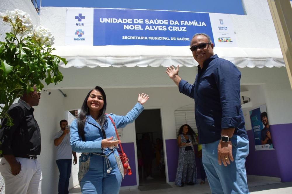 Lauro de Freitas: César Grandão entrega a 14ª USF requalificada no período de dois anos