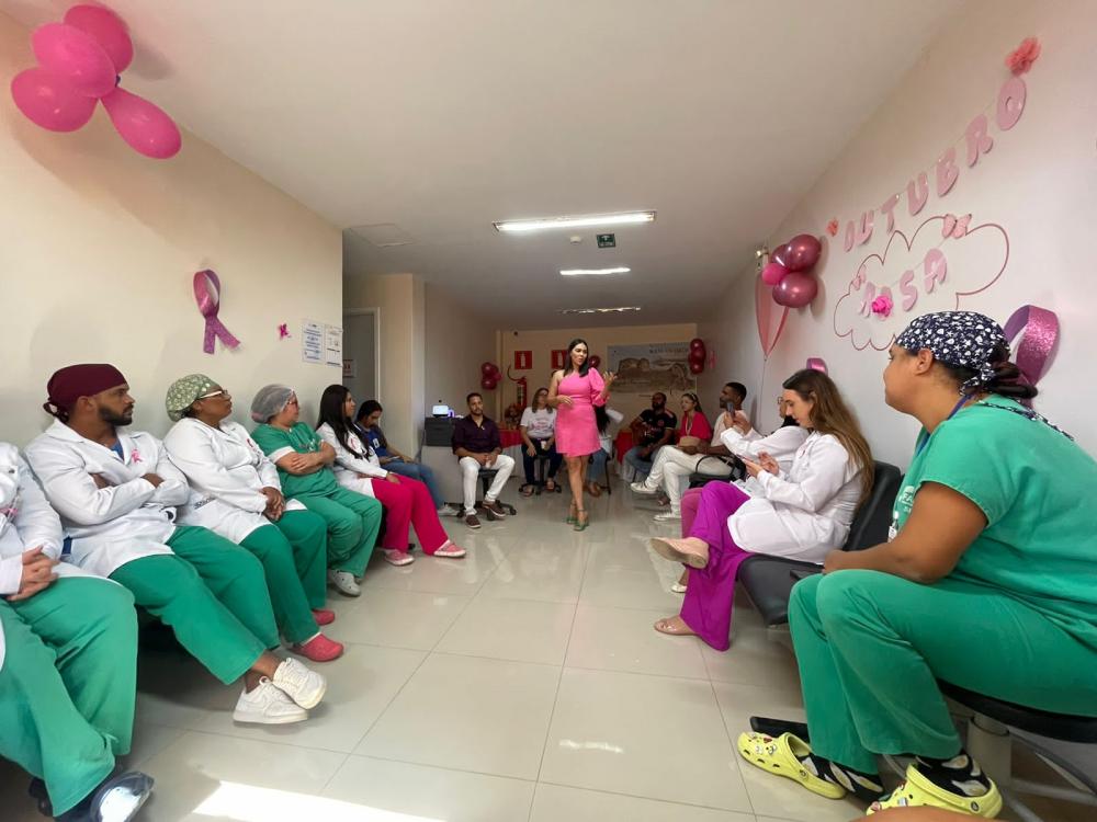 Maternidade Frei Justo Venture aposta em informação para alertar sobre o câncer de mama 